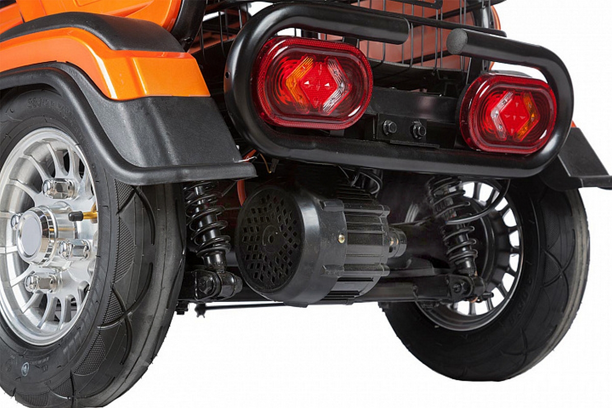 Электротрицикл 48V/60V 600Вт RuTrike Gelbert Caf 0000131-30