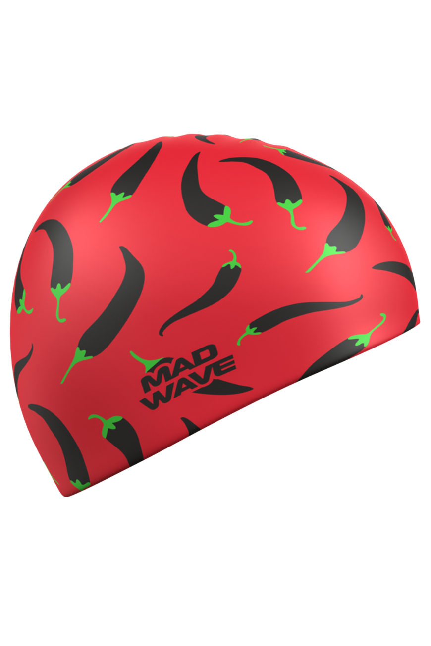 Силиконовая шапочка Mad Wave Spicy M0553 29 1 01W красный
