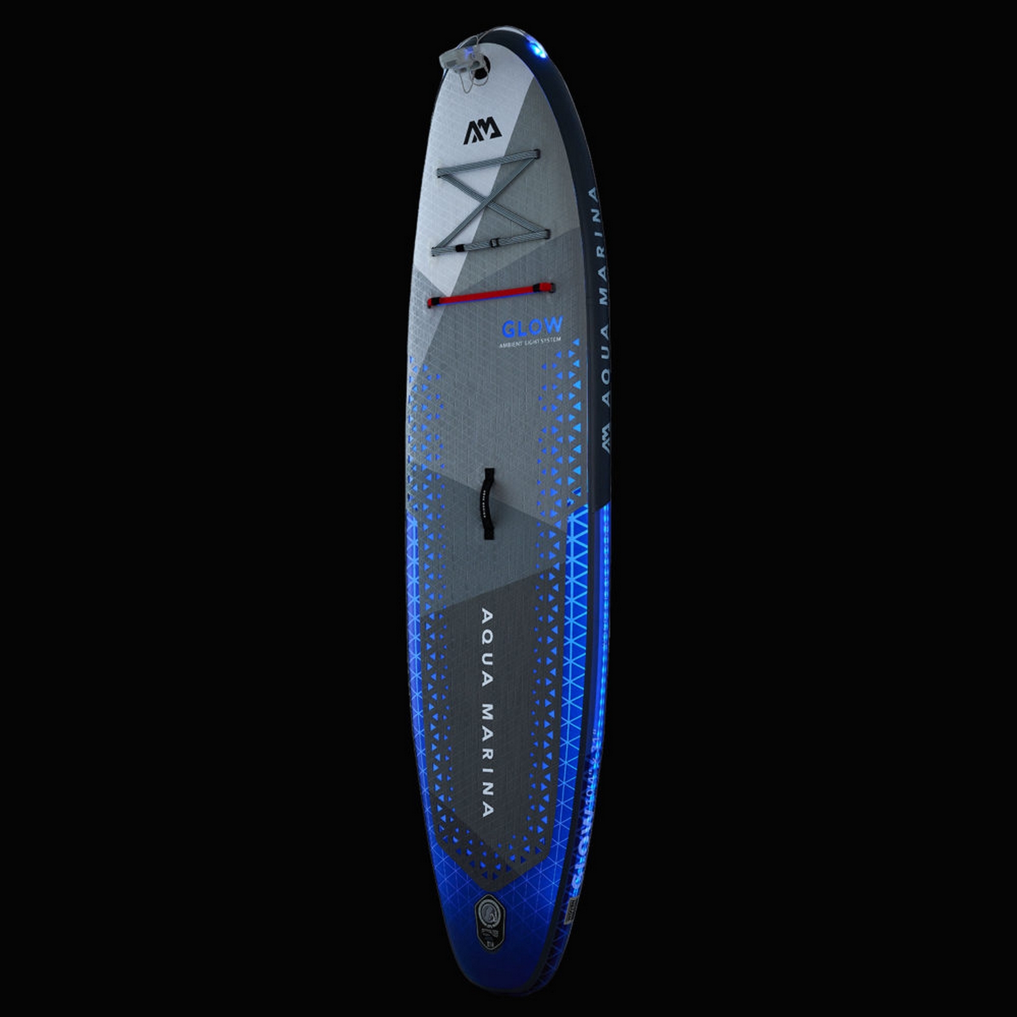SUP-доска 315х79х15см, Ambient Light System, киль, лиш, до 140кг Aqua Marina Glow BT-24GL