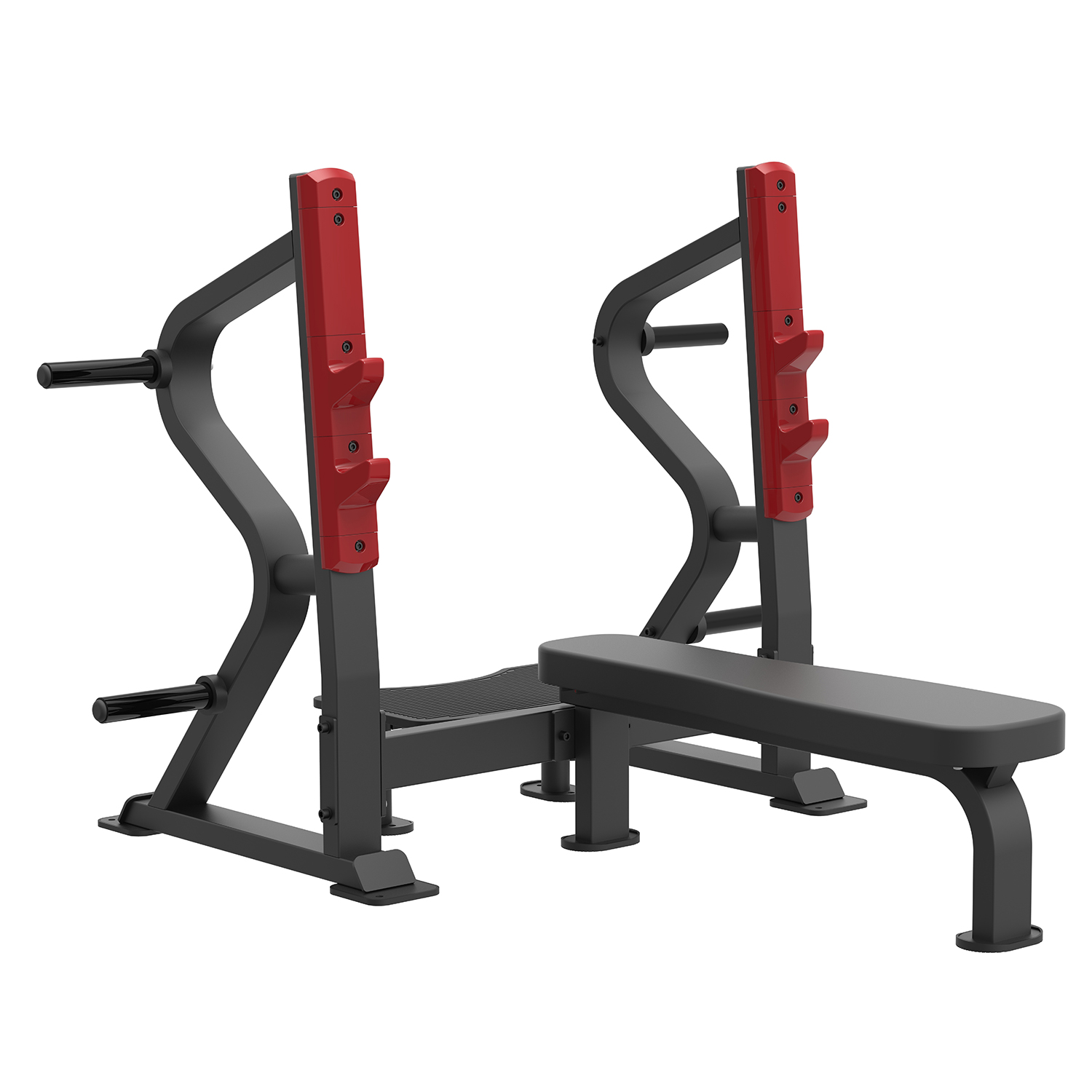 Олимпийская горизонтальная скамья для жима Impulse SL7028 | Premium Fitness