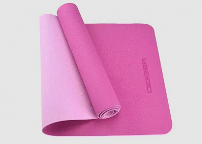 Коврик для йоги TPE 6мм Hasttings Digger HD22D1B-Pink Розовый