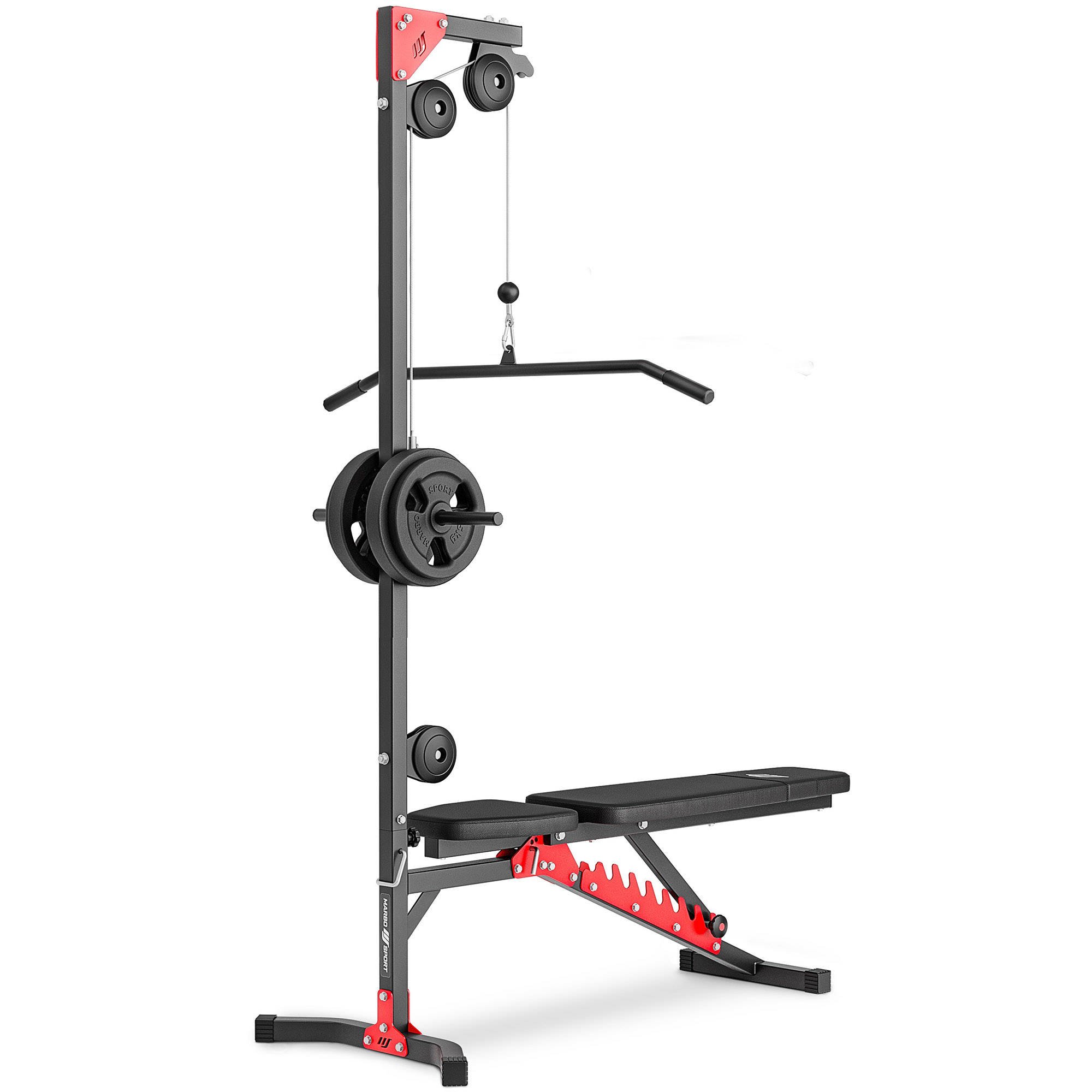 Cтойка блочная опция для скамеек Marbo MH-W104 2.0 | Premium Fitness