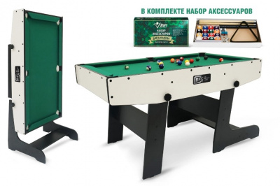 Бильярд Compact Moby 4 (Стандарт) ПУЛ, ЛДСП, 16 мм BFG BFG-KMST4
