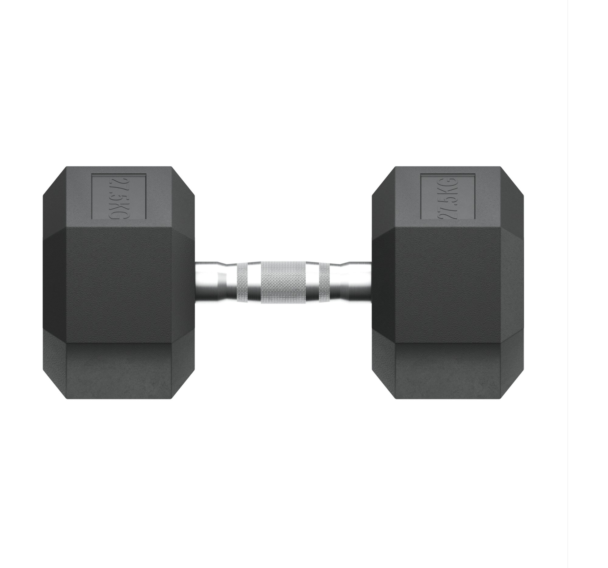 Гантель гексагональная обрезиненная 27,5 кг UnixFit DBHEX27_5