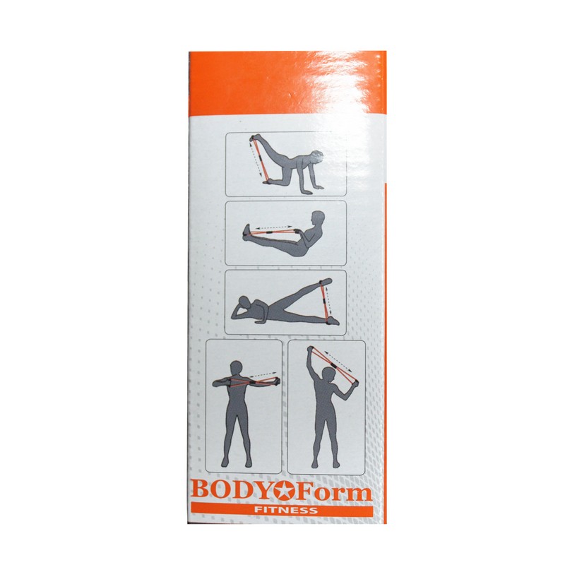 Эспандер восьмерка Body Form BF-EEI 01 (с мягкой ручкой) 160-170 см 12кг