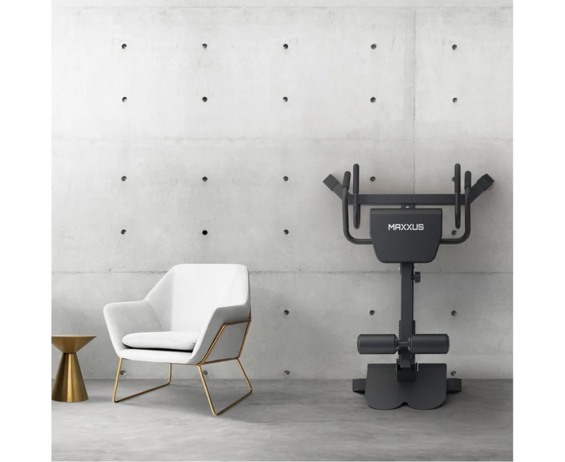 Гиперэкстензия DFC MAXXUS GSMX-600417-00019-0001 римский стул | Premium Fitness