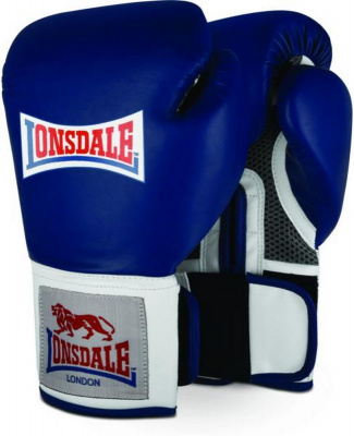 Перчатки тренировочные 14oz Lonsdale Brantford 160050 14 BL синий