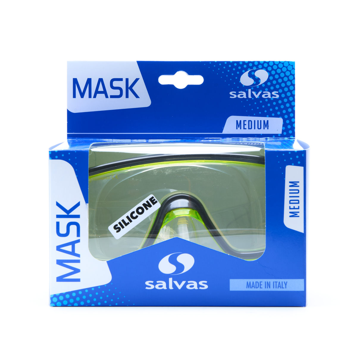 Маска для плавания Salvas Geo Md Mask CA140S1GYSTH желтый