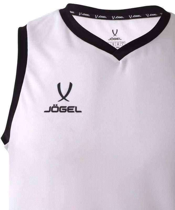 Майка баскетбольная Jogel Camp Basic, белый, детский
