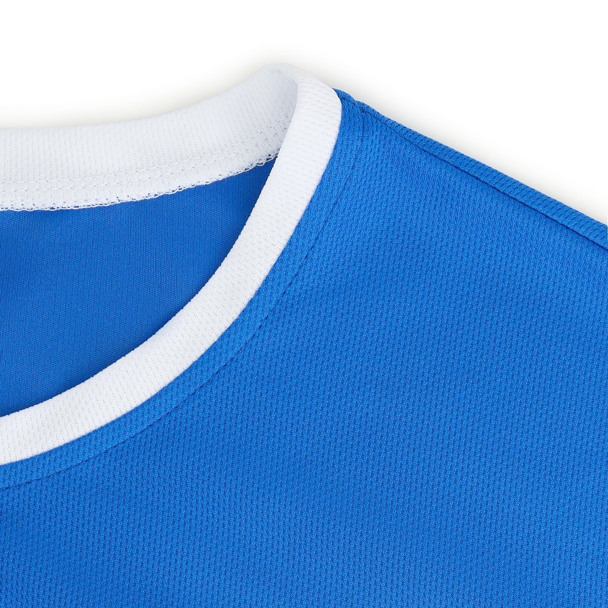 Форма футбольная игровая, полиэстер Torres Sport F-1022-06 васильково-белый