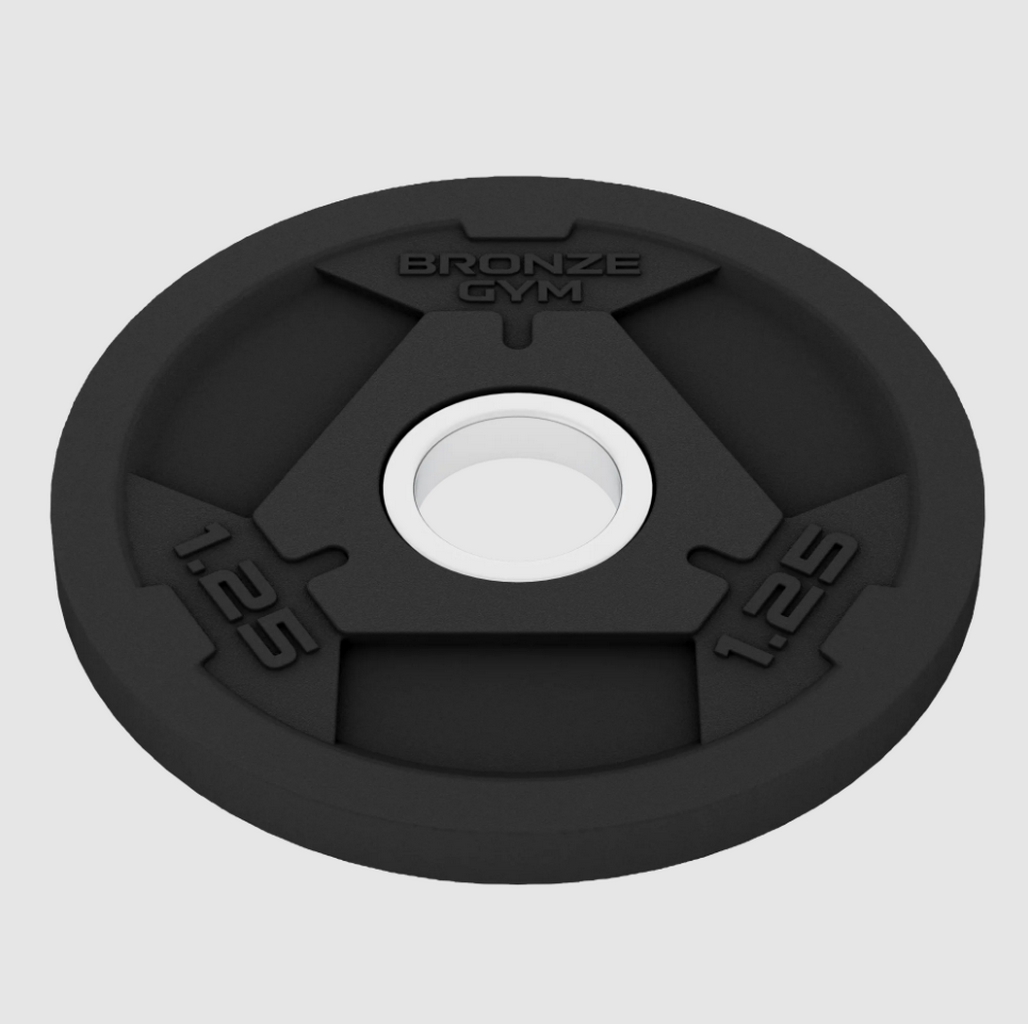 Диск олимпийский обрезиненный 1,25 кг Bronze Gym BGPLR012