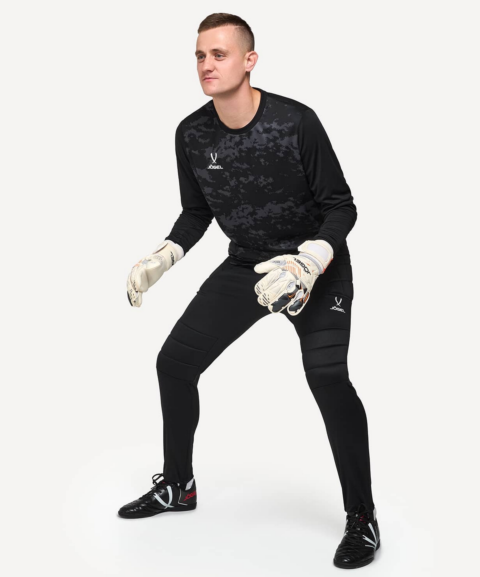 Свитер вратарский Jogel DIVISION PerFormDRY GK Splash, черный