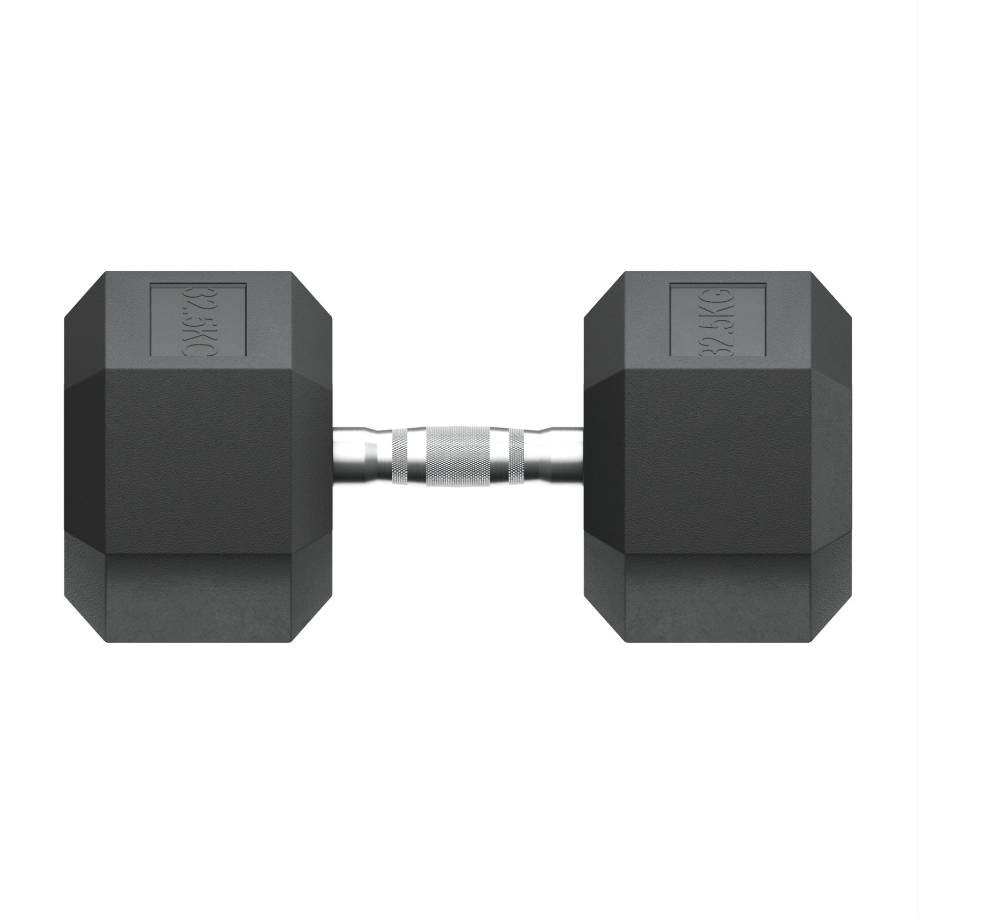 Гантель гексагональная обрезиненная 32,5 кг UnixFit DBHEX32_5