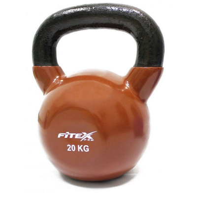 Гиря в виниловой оболочке 20 кг Fitex Pro FTX2201-20
