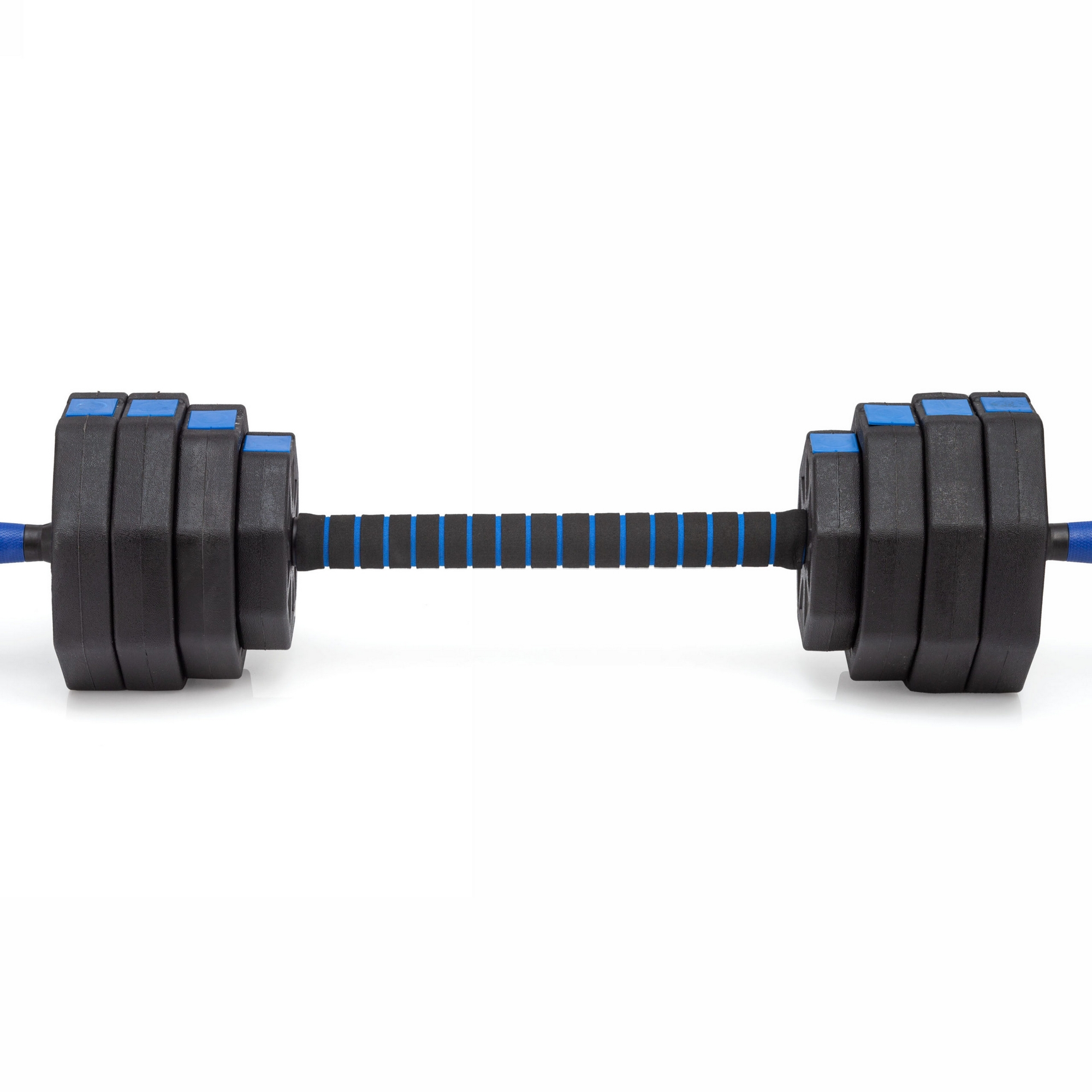 Гантели гексагональные разборные с грифом, 40кг (2х20) VictoryFit VF-DН400