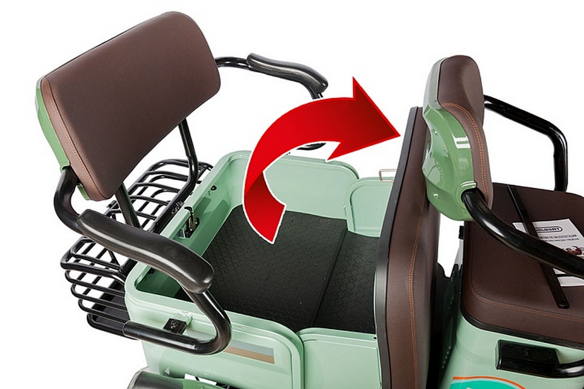 Электротрицикл 48V/60V 800Вт RuTrike Gelbert Kang 0000266