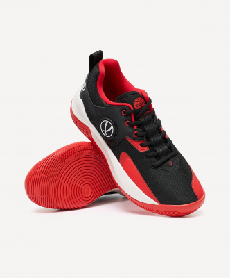 Кроссовки баскетбольные Jogel Launch 2.0 LOW, черный\красный\белый