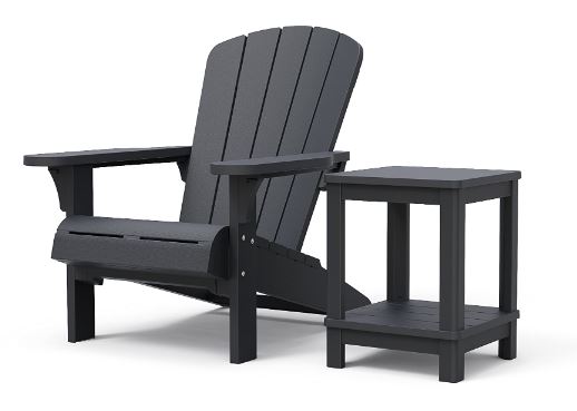 Стол графит Делюкс Deluxe Side Table