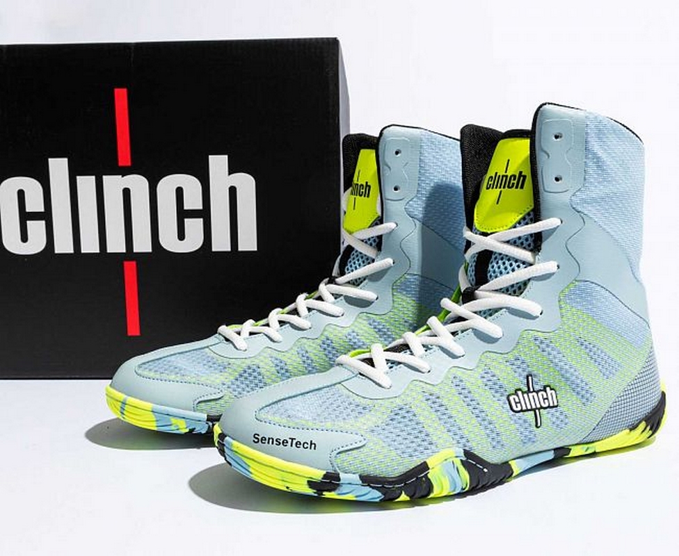 Боксерки Clinch Speed Pro C421 светло-синий