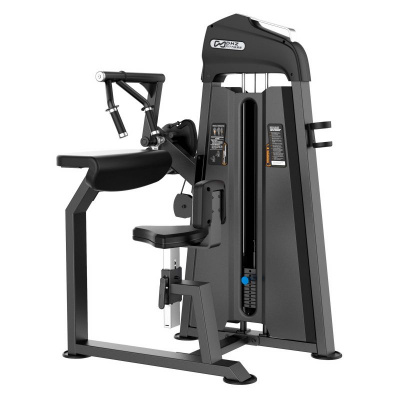 Трицепс-машина сидя DHZ E3027 (U3027C) — прямая парта | Premium Fitness