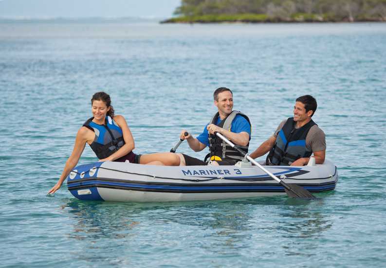 Лодка Intex Mariner 3 Set 68373