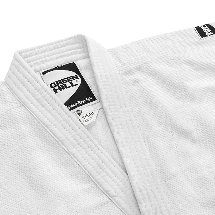 Кимоно Дзюдо Green Hill Junior JSJ-10226, белое