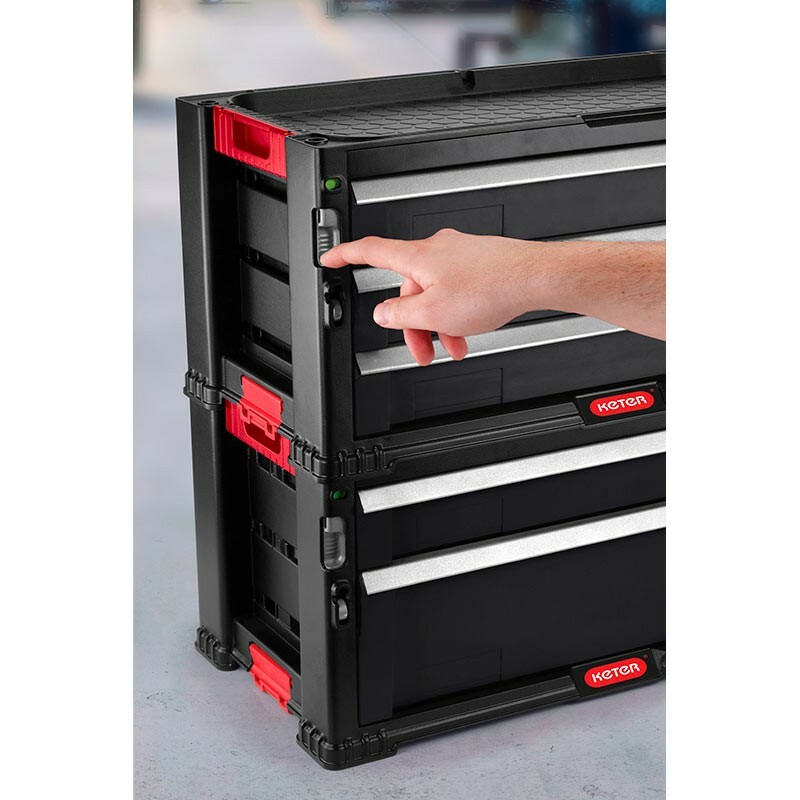 Мобильный инструментальный шкаф с 5 выдвижными ящиками 5-DRAWER MOBILE TOOL CHEST SET