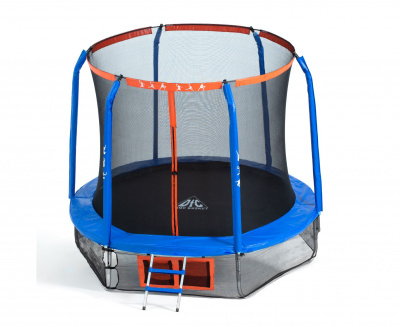 Батут DFC Jump Basket 12ft внутр.сетка, лестница (366cм) 12FT-JBSK-B