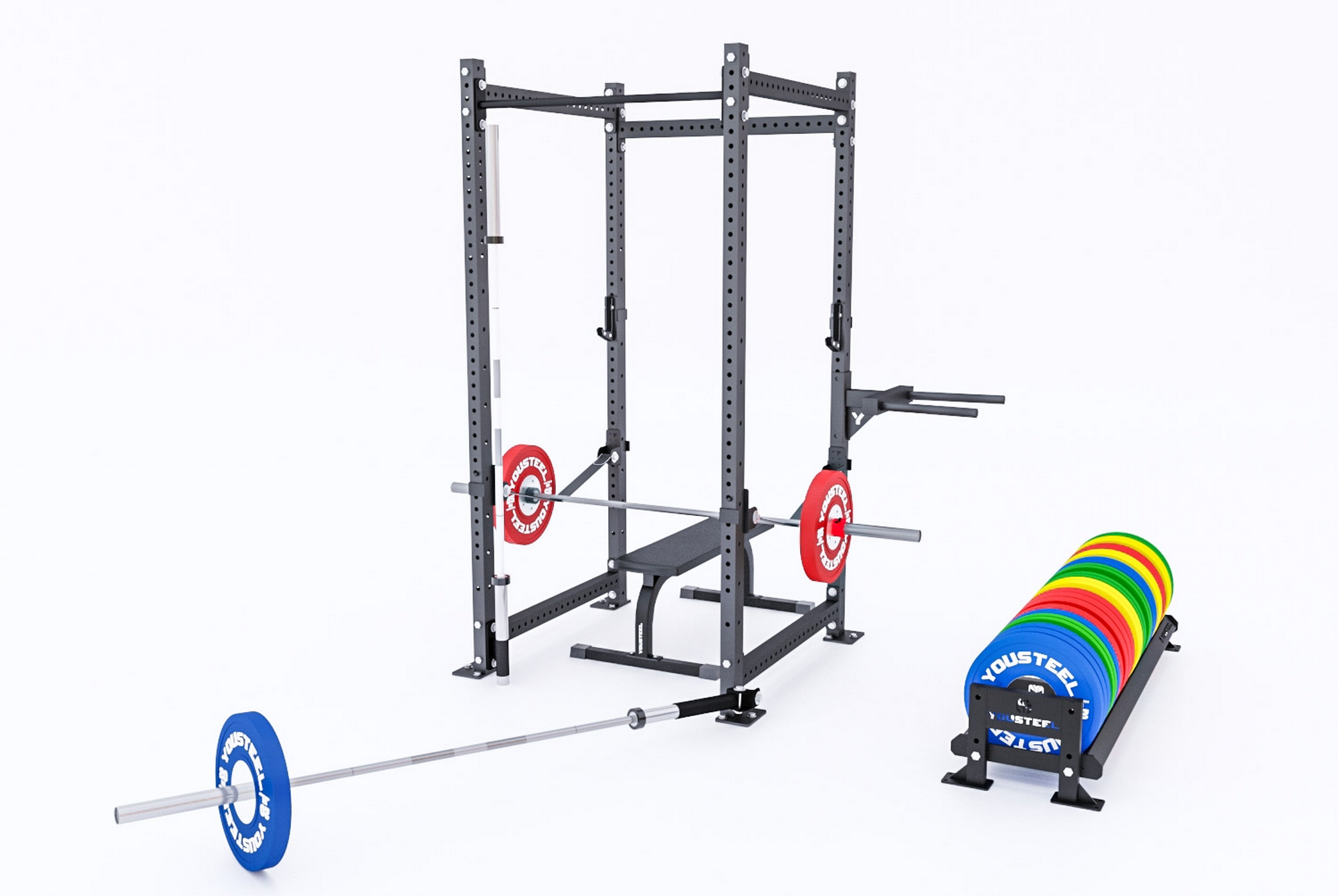 Силовая рама YouSteel SINGLE RACK | Premium Fitness