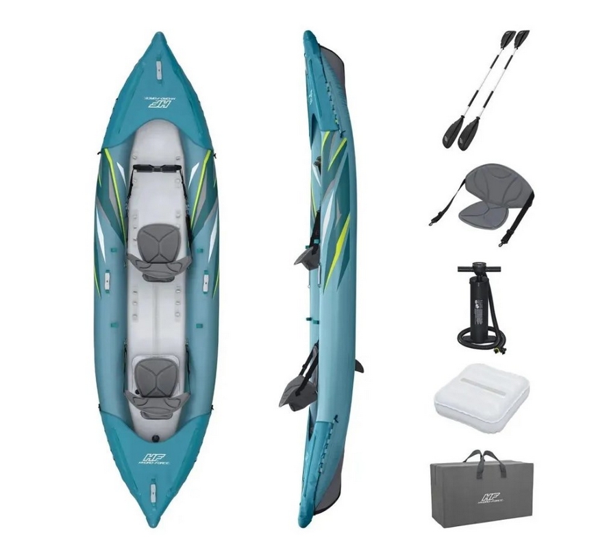 Байдарка (каяк) Bestway Waypoint Elite X2, 382x101x35см 65167