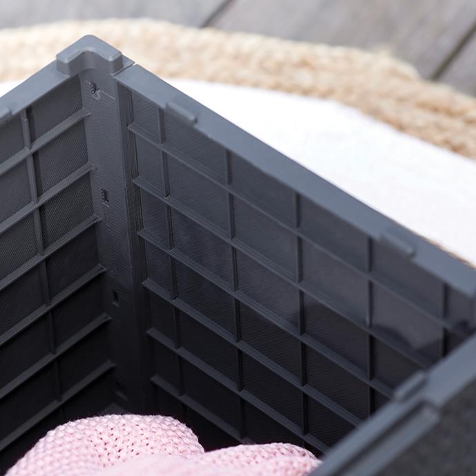 Стол с хранением, графит Vigo storage box