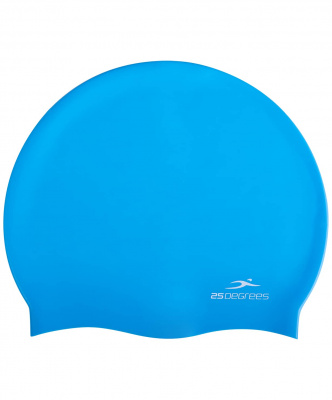 Шапочка для плавания 25DEGREES Nuance Blue, силикон, детский