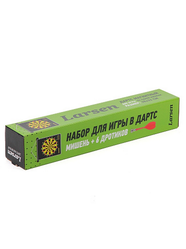 Набор для игры в дартс, магнитный, 38х32см Larsen ECE 076