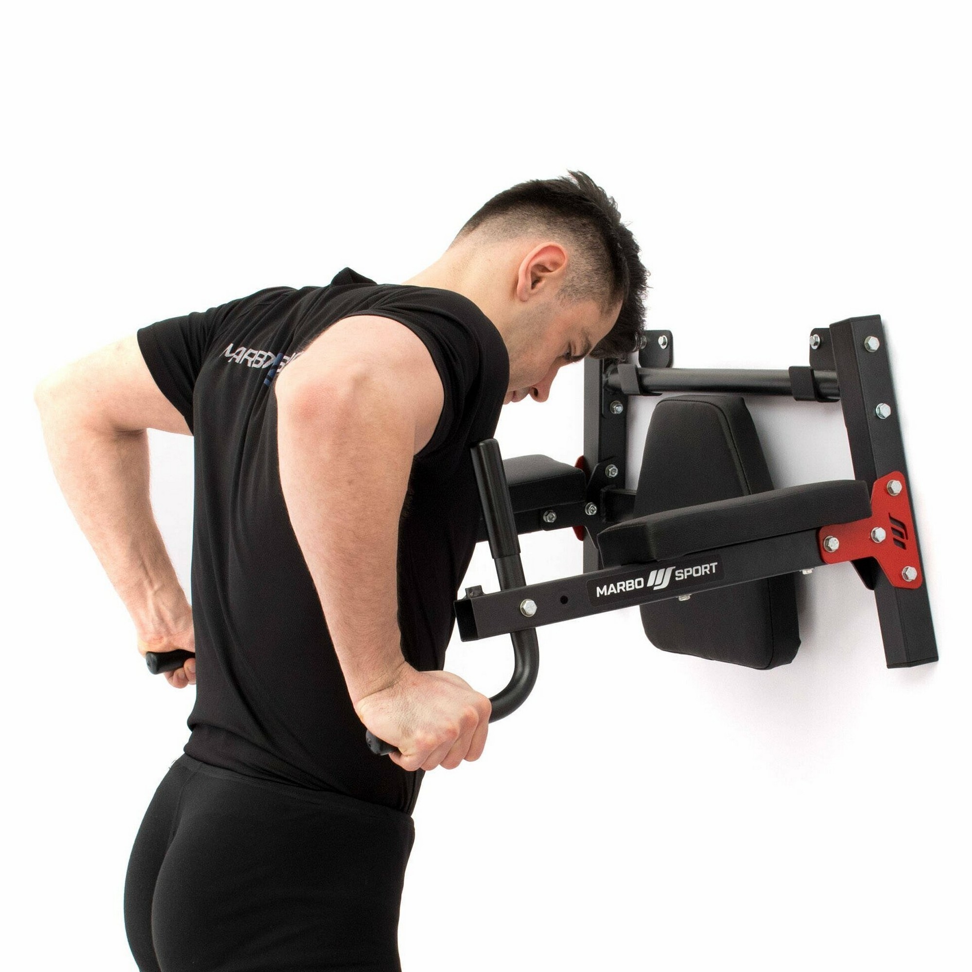 Брусья , турник , пресс навесной для шведской стенки Marbo MH-U205 | Premium Fitness