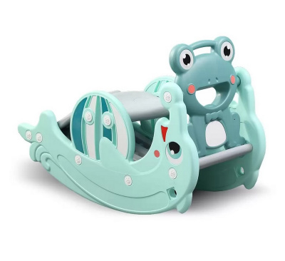 Горка + качалка Perfetto Sport Дельфин PS-037-М ментол