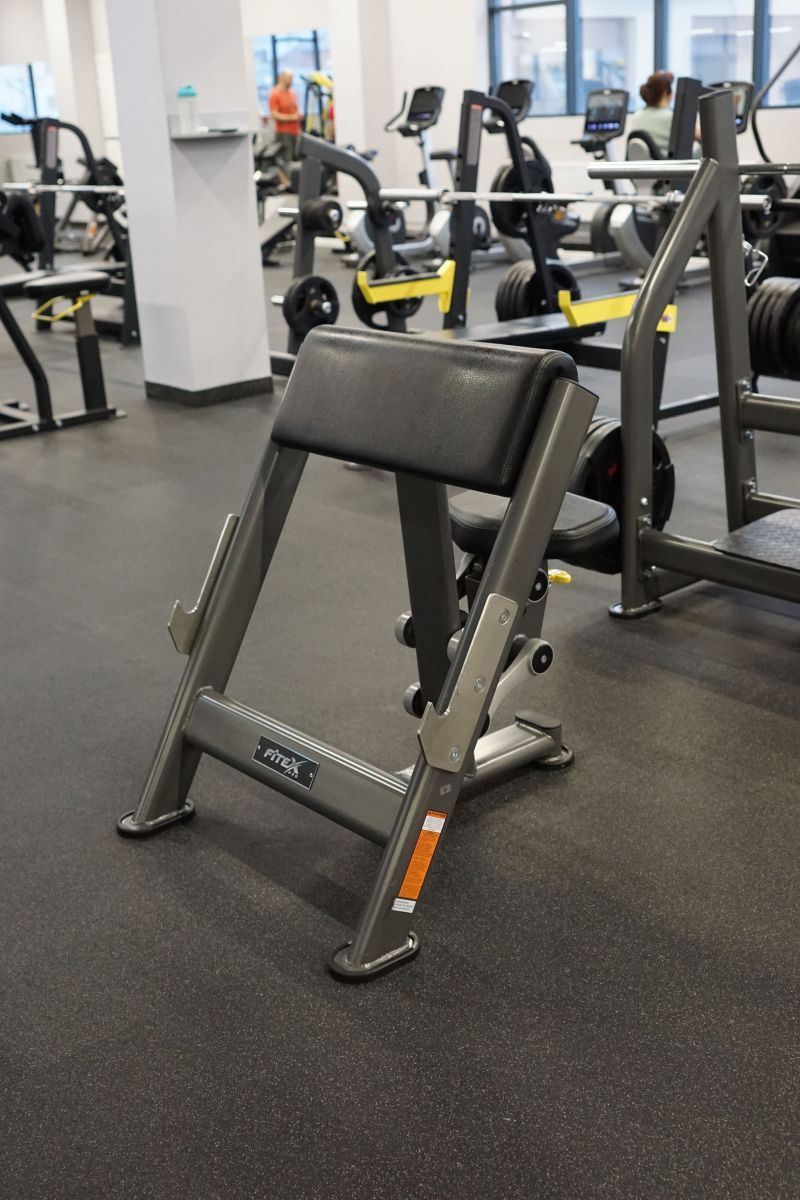 Fitex Pro Скамейка Скотта FTX-61A37 | Premium Fitness