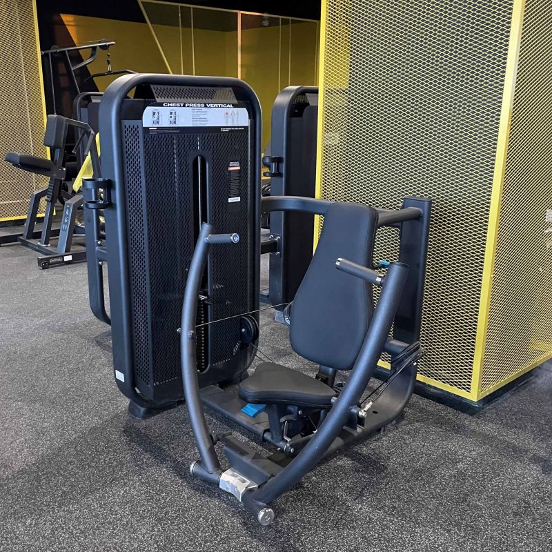 Вертикальный жим от груди DHZ E7008 | Premium Fitness