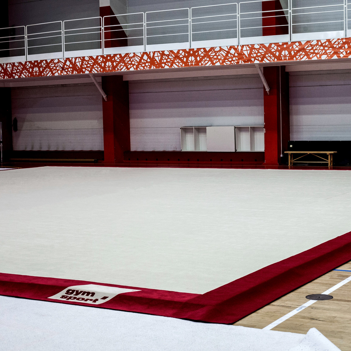 Ковер гимнастический GymSport PROF PREMIUM RED 14Х14