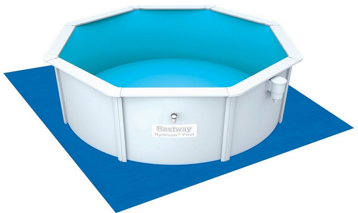Бассейн со стальными стенками 366х122 см Bestway 56574