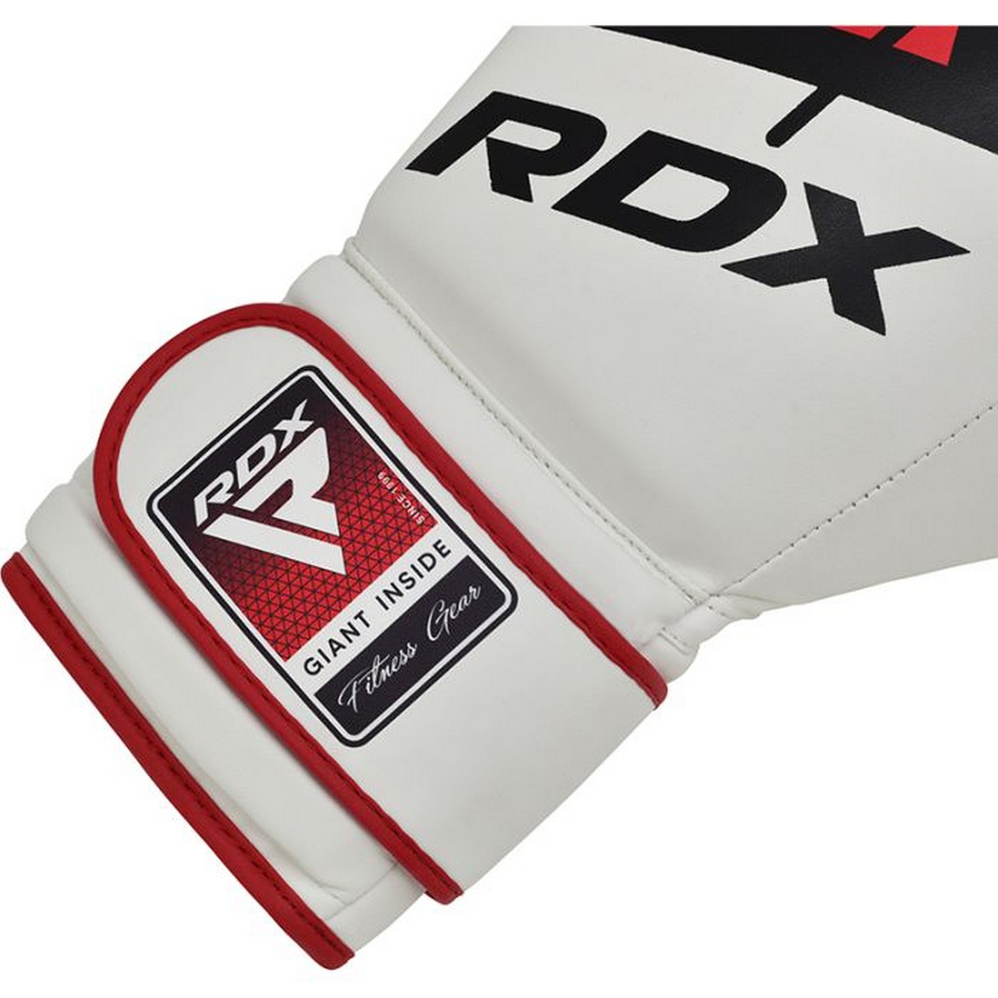 Перчатки тренировочные RDX BGR-F7R-16oz белый\красный