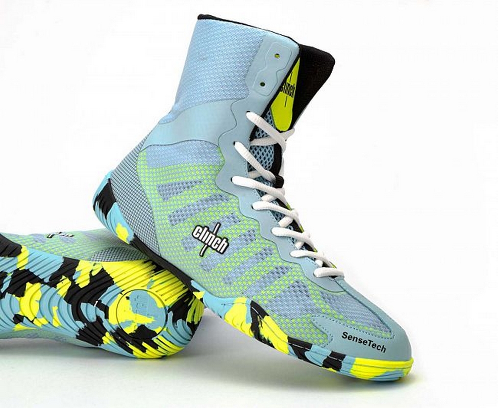 Боксерки Clinch Speed Pro C421 светло-синий