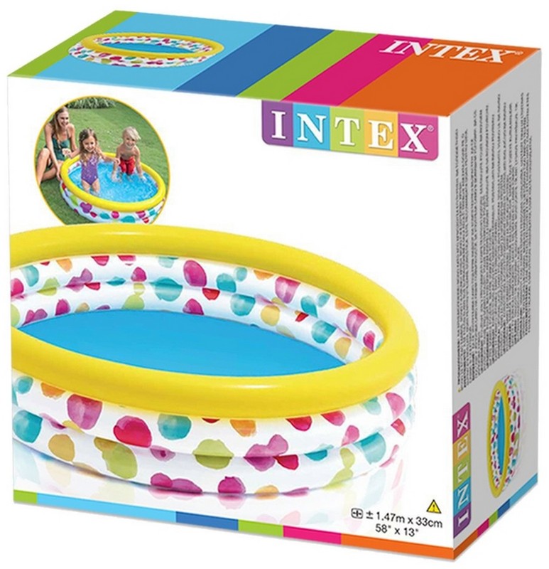 Детский надувной бассейн 147х33см Intex 58439