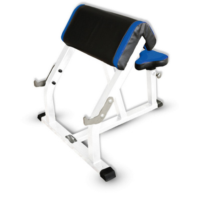 Скамья для бицепса MB Barbell с сиденьем, белая МВ 2.17 | Premium Fitness