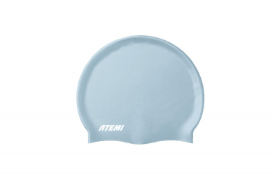 Шапочка для плавания Atemi silicone cap Light blue TSC1LBE голубой