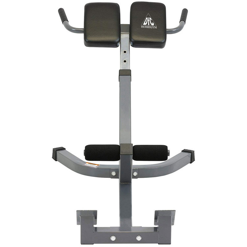 Гиперэкстензия DFC серая DBCH19G | Premium Fitness