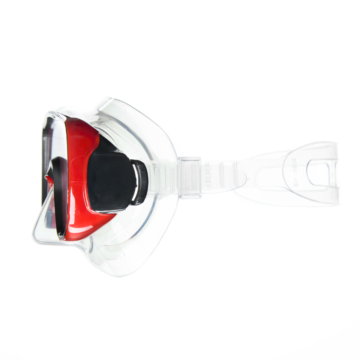 Маска для плавания детская Salvas Geo Jr Mask CA105S1RYSTH красный