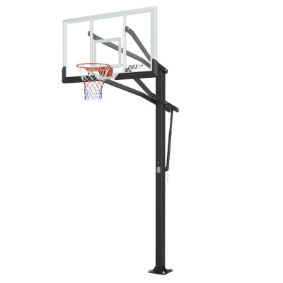 Баскетбольная стойка стационарная 72"x42" R45 H230-305 см Unix Line B-Stand-TG PRO