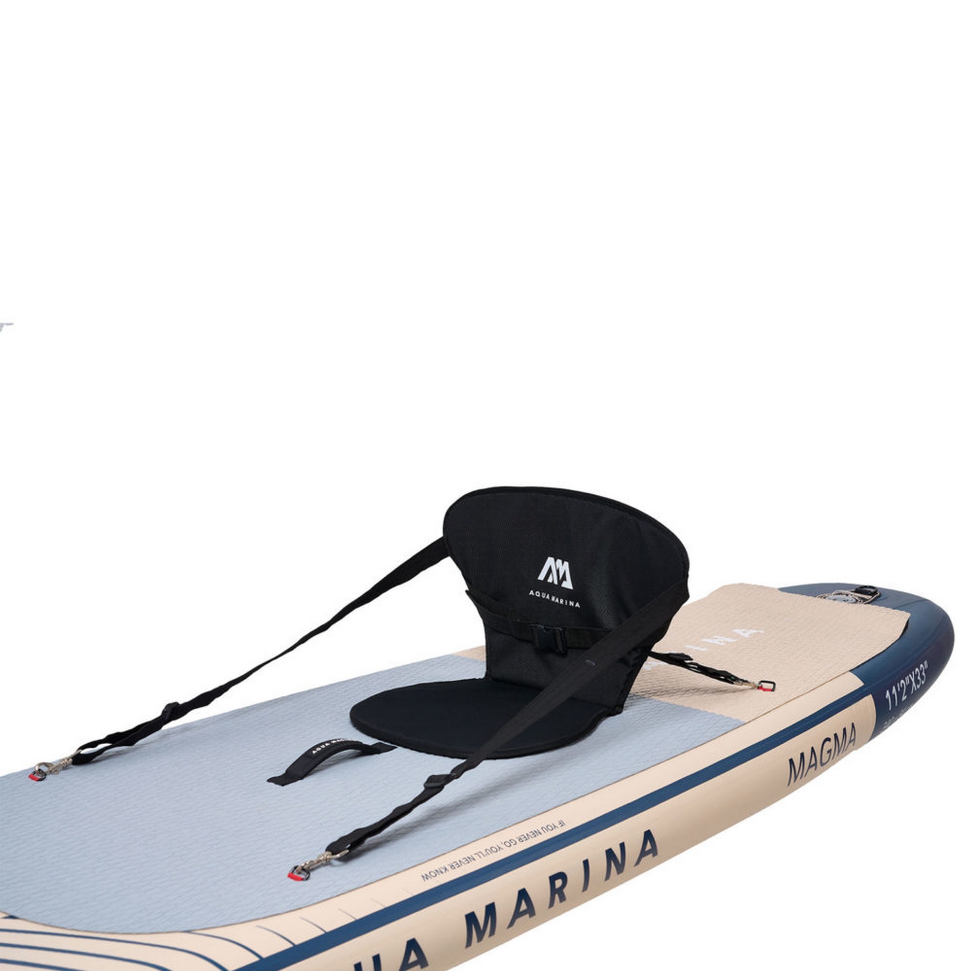SUP-доска 340х84х15см, насос, весло, лиш, киль, ремнабор, сумка, до 150кг Aqua Marina Magma BT-23MAP