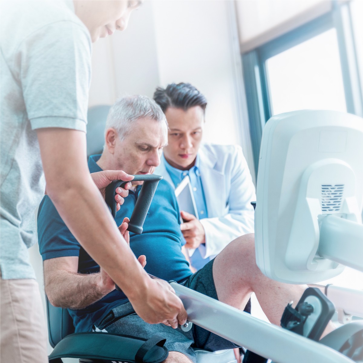 Реабилитационный горизонтальный степпер DYACO Medical 7.0S