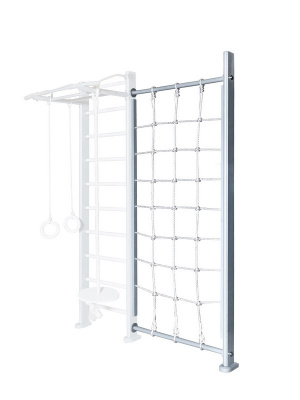Детский спортивный комплекс Perfetto Sport "Verticale in legno con rete" grigio PS-133 Стойка с сеткой